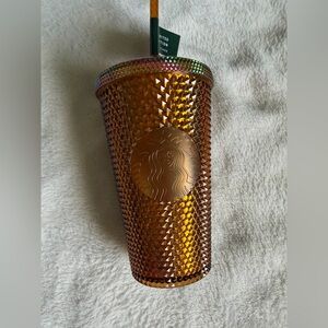 NWT Starbucks Grande Honeycomb Studded Tumbler